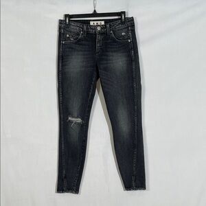 AMO Jeans Size 26 Twist Vixen Destroy EUC
